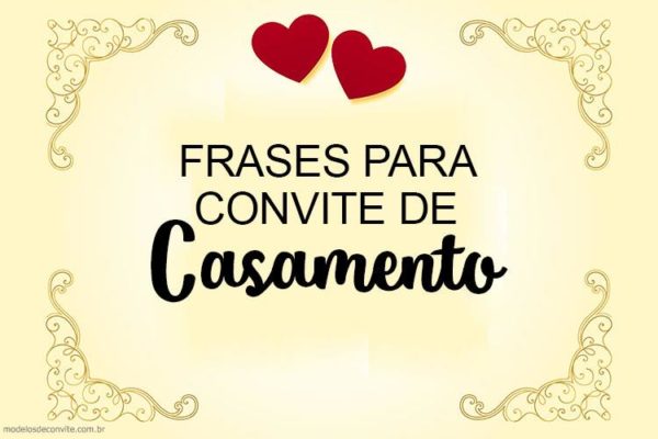 Frases Para Convite De Casamento Evangelico